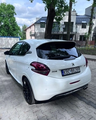 Peugeot 208 cena 35500 przebieg: 100500, rok produkcji 2015 z Rzeszów małe 92